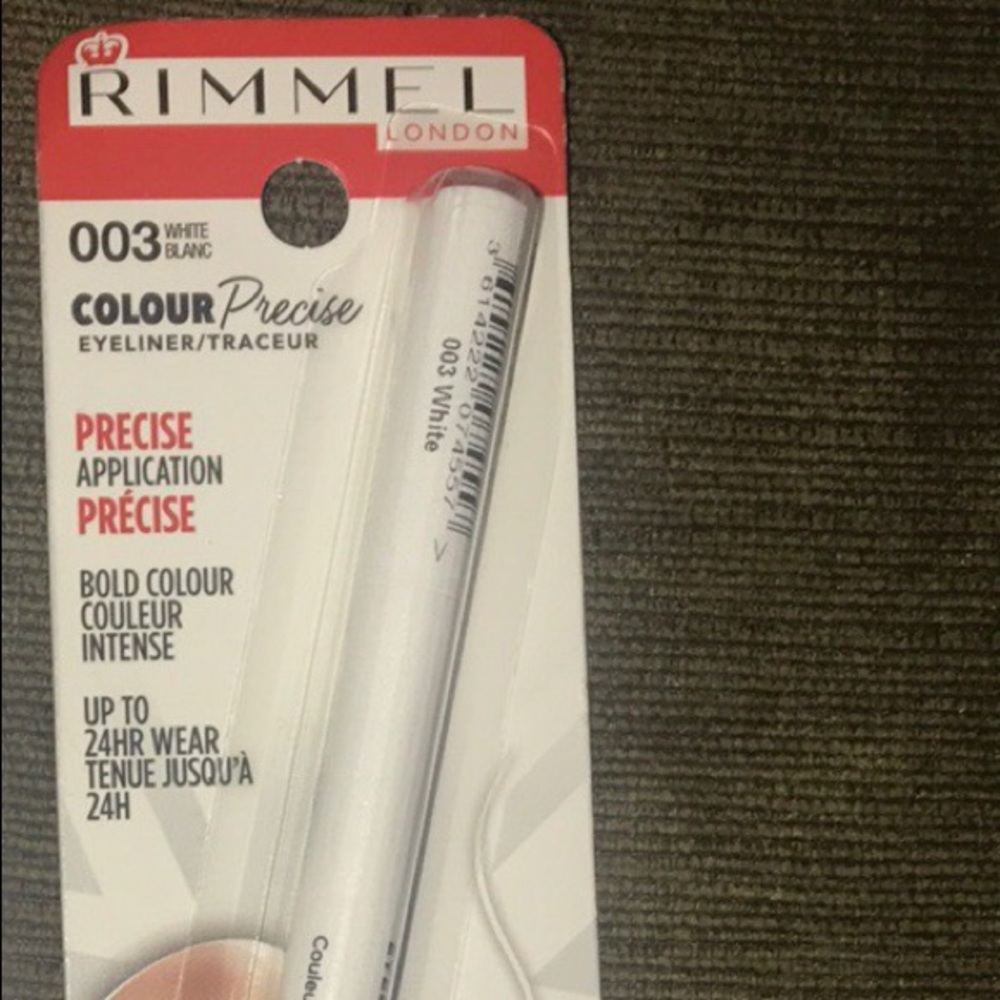 NWT rimmel eyeliners in white